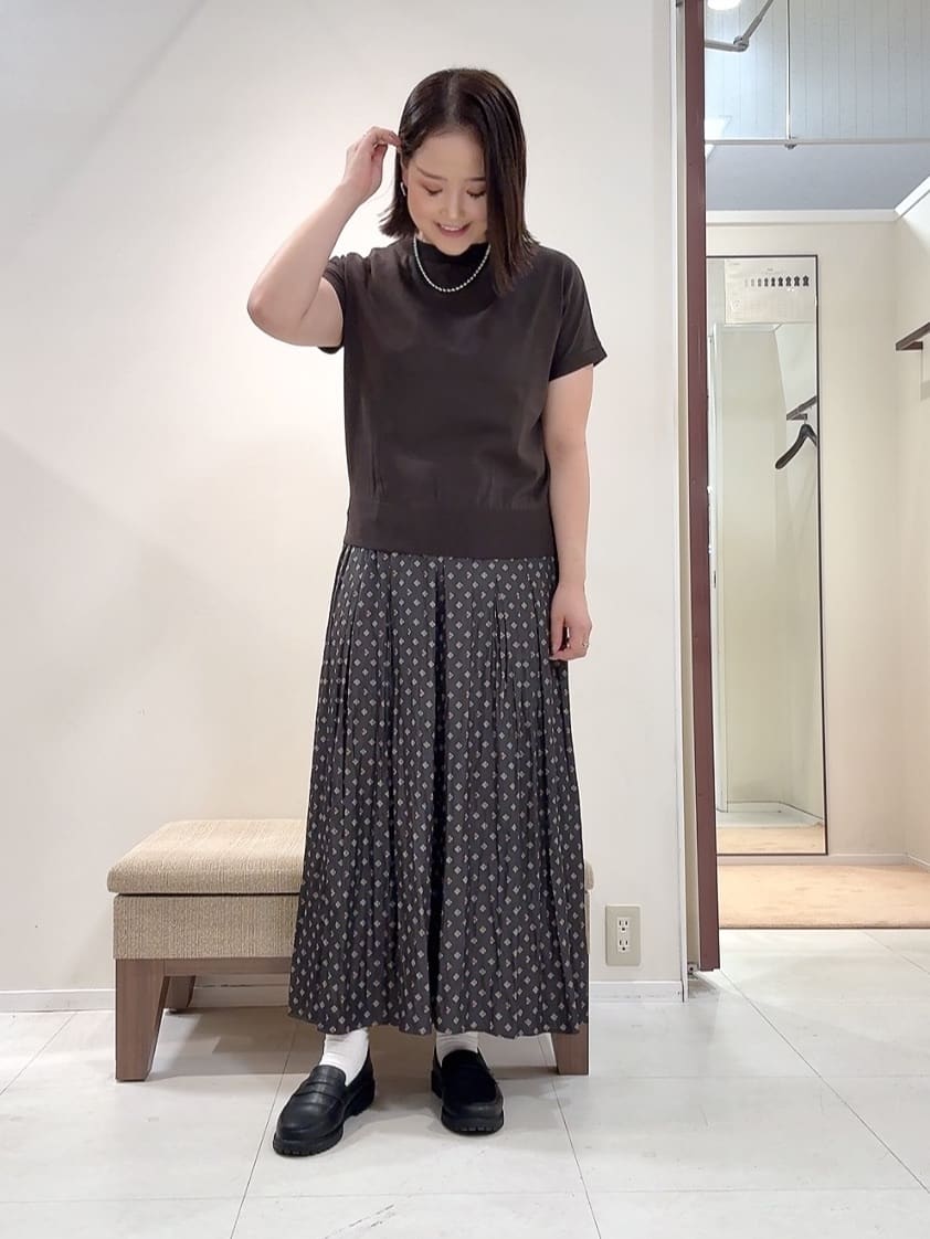 YUIさんの「UNTITLED｜【セットアップ可】ウールライク ダブルブレストジャケット」を使ったコーディネート