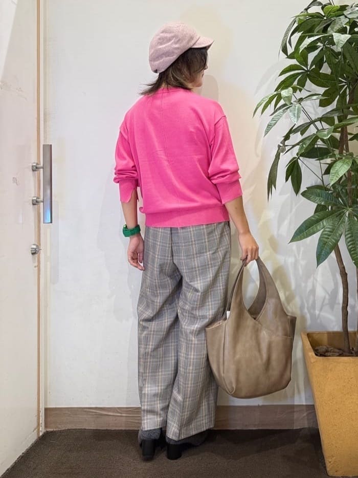 misakiさんの「SHOO･LA･RUE｜【洗える/S-LL/アンサンブル可】大人フェミニン さらっとタッチのニットカーディガン」を使ったコーディネート