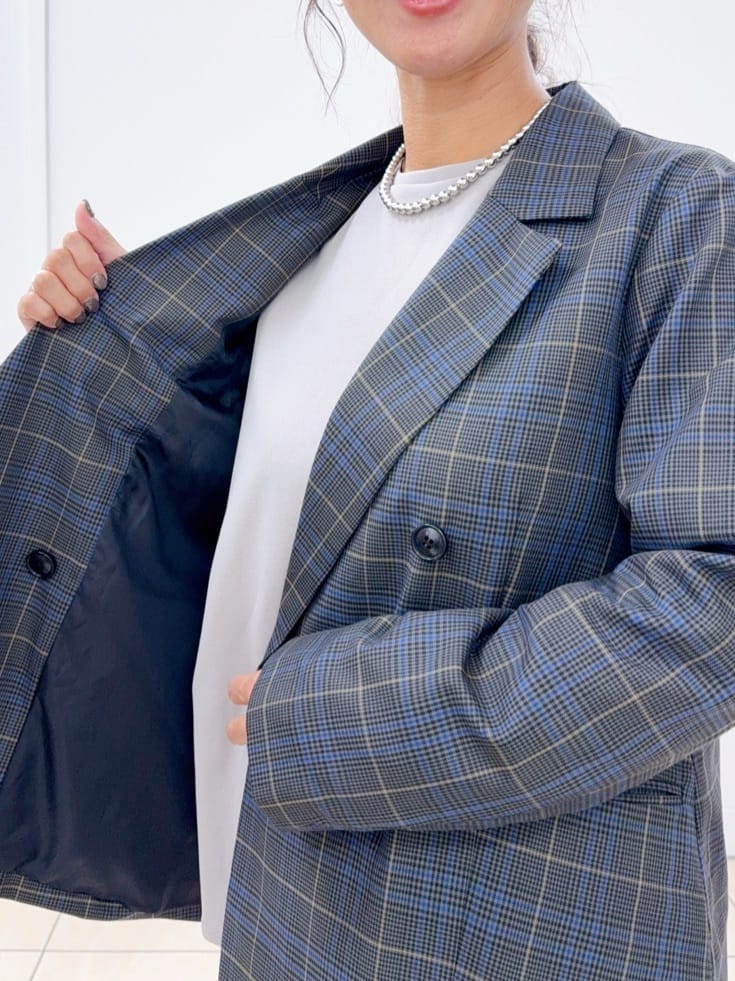 Osawaさんの「Dessin｜【洗える】ダブルブレストジャケット」を使ったコーディネート