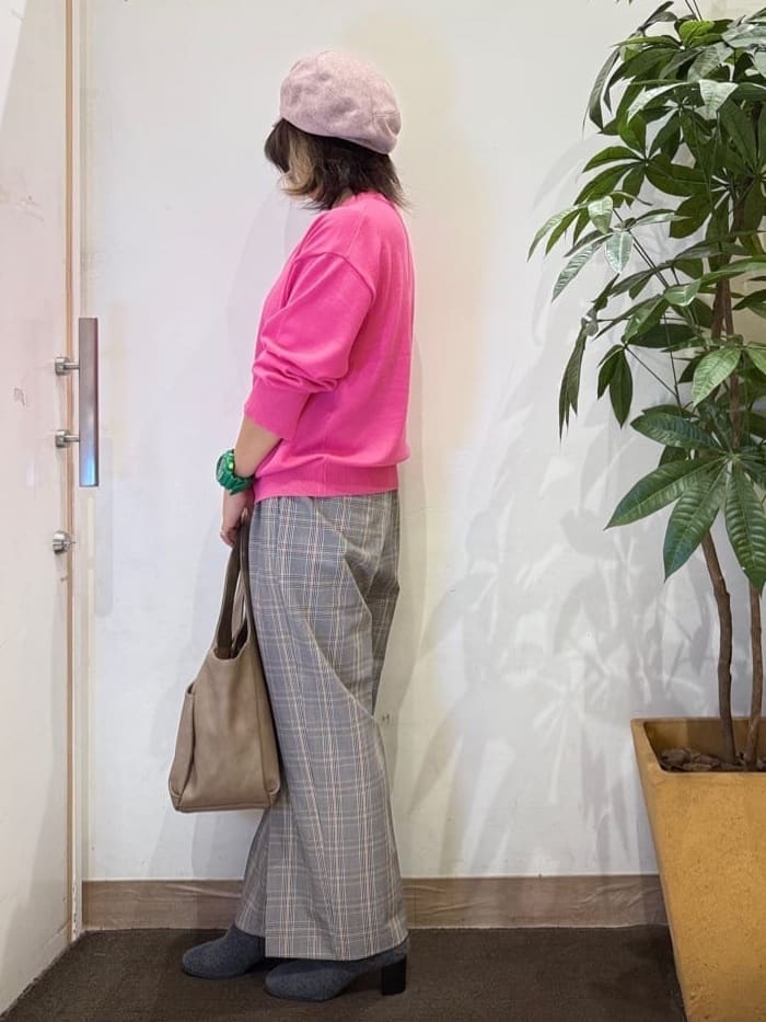 misakiさんの「SHOO･LA･RUE｜【洗える/S-LL/アンサンブル可】大人フェミニン さらっとタッチのニットカーディガン」を使ったコーディネート