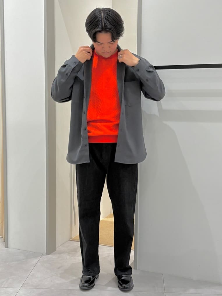 Kouさんの「THE SHOP TK｜エバーデニムシャツ【色落ちしにくい/洗濯機OK】」を使ったコーディネート