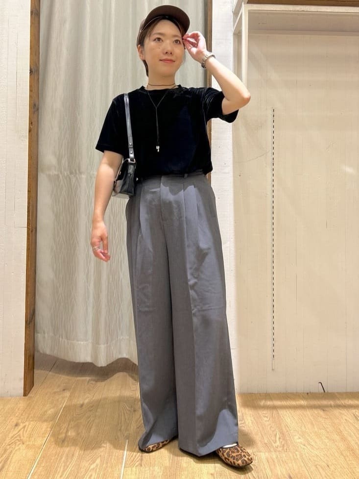 ga_riさんの「THE SHOP TK｜クラシックショルダーバッグ」を使ったコーディネート