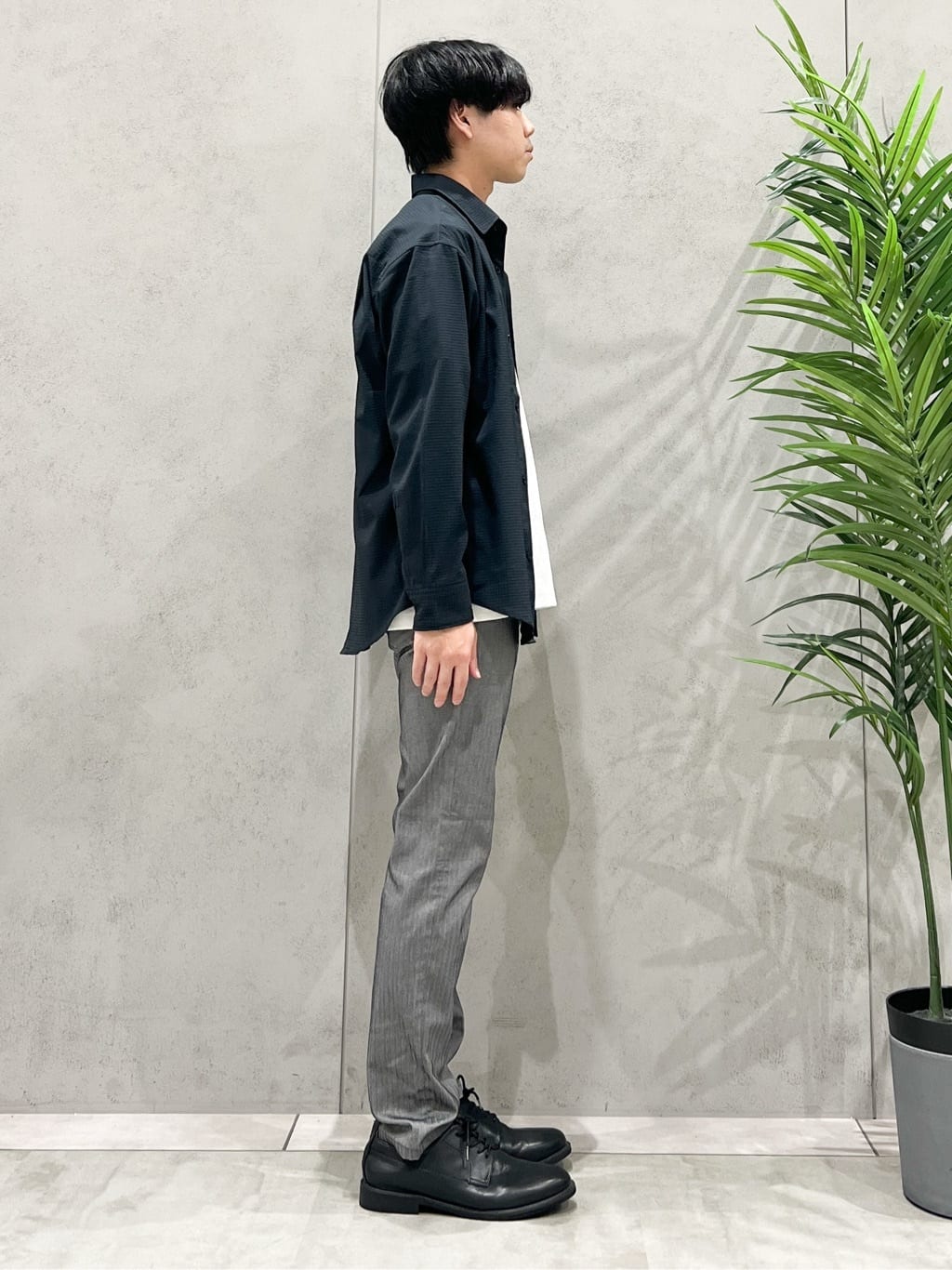 SHI-MAさんの「THE SHOP TK｜パターンジャカード半袖Tシャツ【洗濯機OK】」を使ったコーディネート