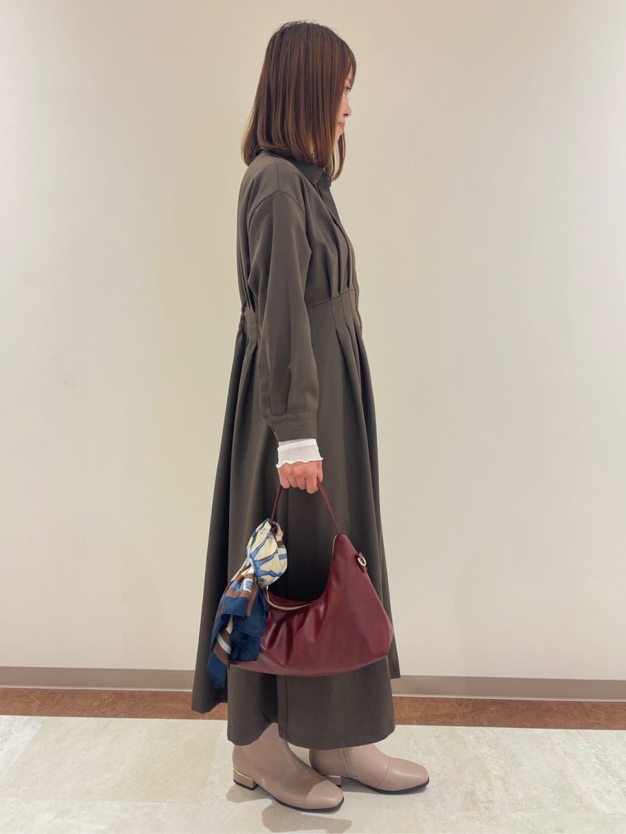 miさんの「grove｜品よくまとう、大人のシャツワンピース」を使ったコーディネート