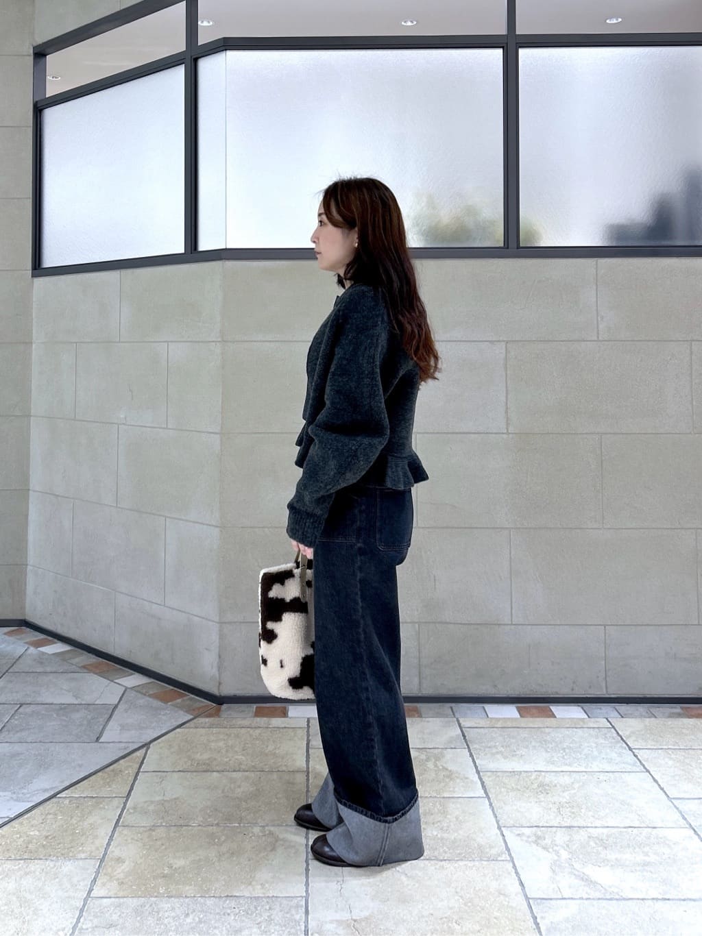 よねさんの「INDIVI｜ロールアップデニム」を使ったコーディネート