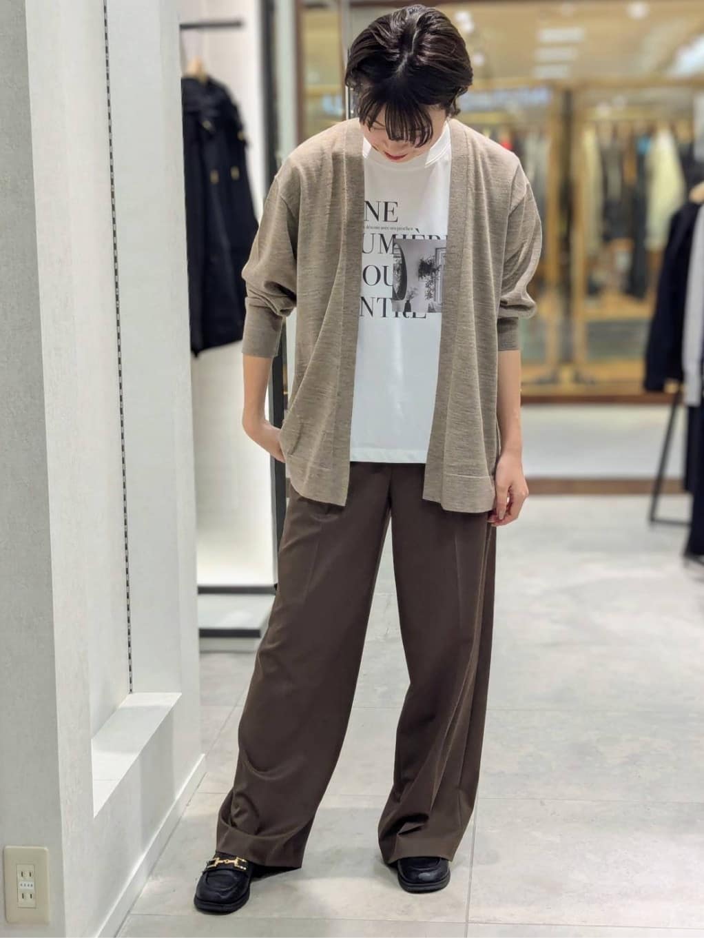 nonoさんの「UNTITLED｜【ロゴT/プリントT】グラフィックTシャツ」を使ったコーディネート