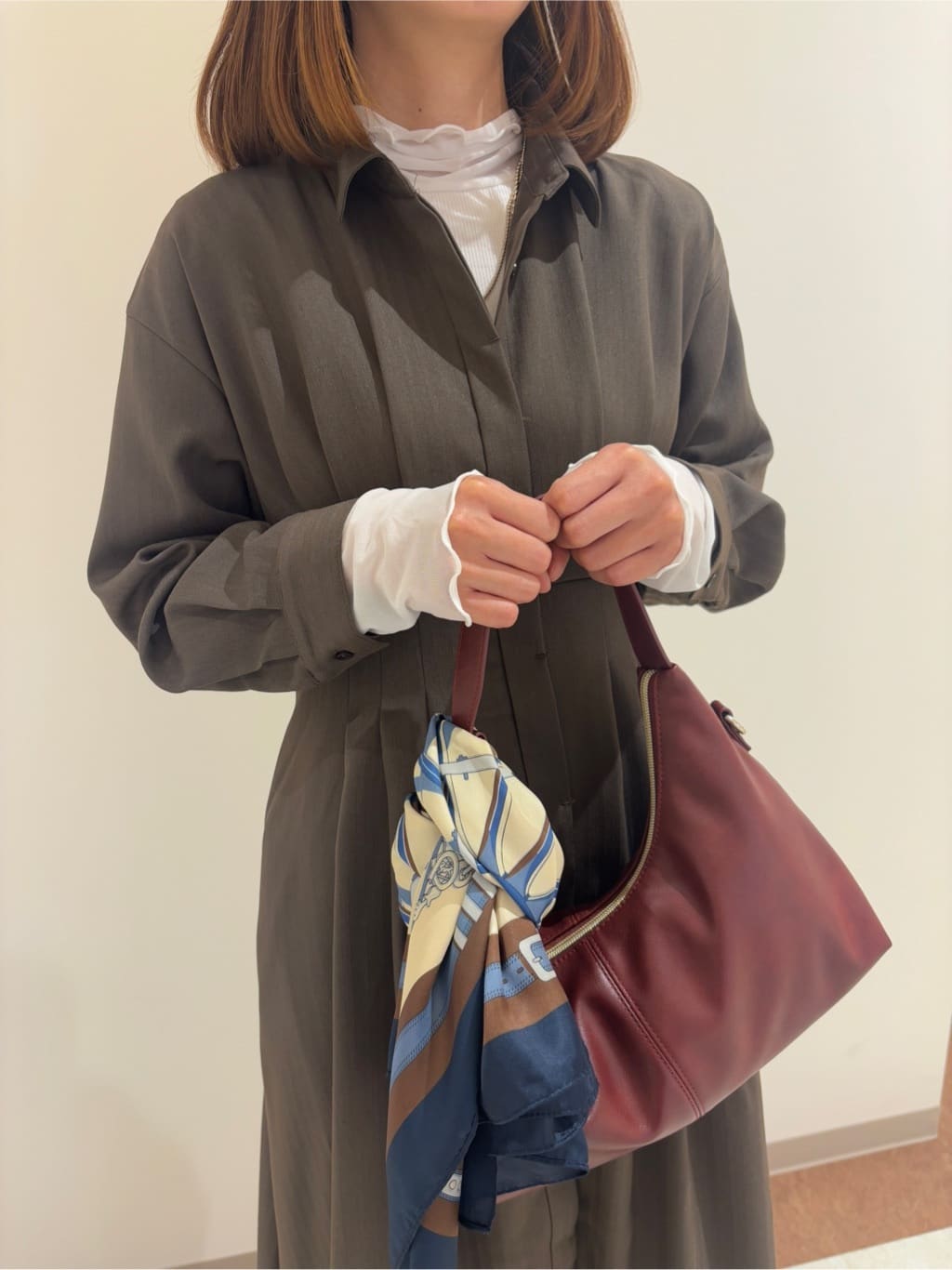 miさんの「grove｜品よくまとう、大人のシャツワンピース」を使ったコーディネート
