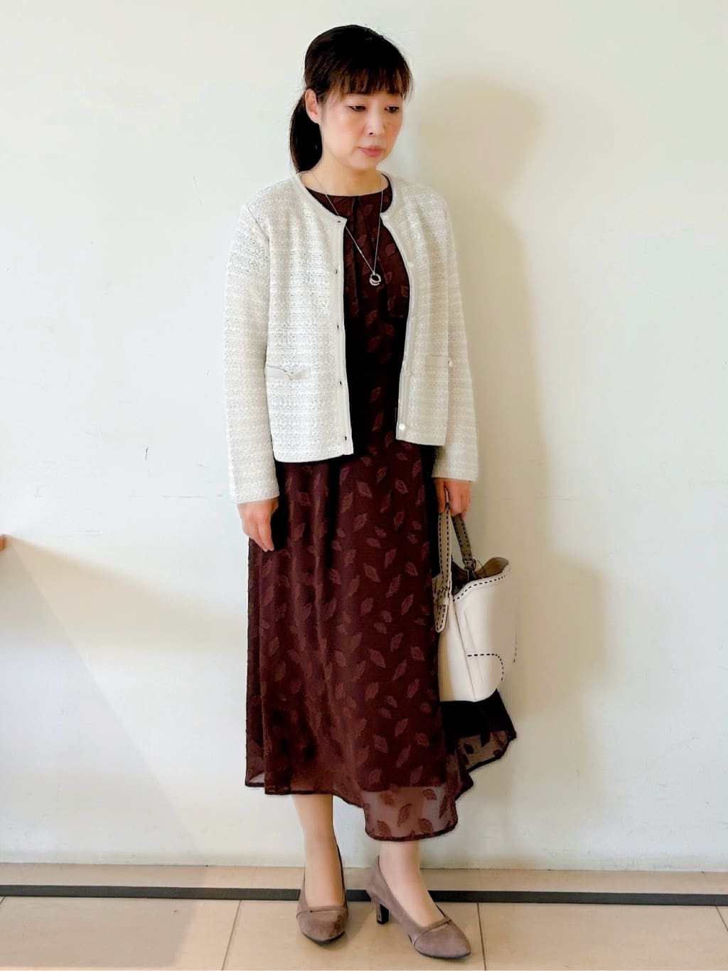 ひーさんの「Reflect｜【ライトアウター／ゆったりシルエット／気軽な羽織に◎】ドライタッチカーディガン」を使ったコーディネート
