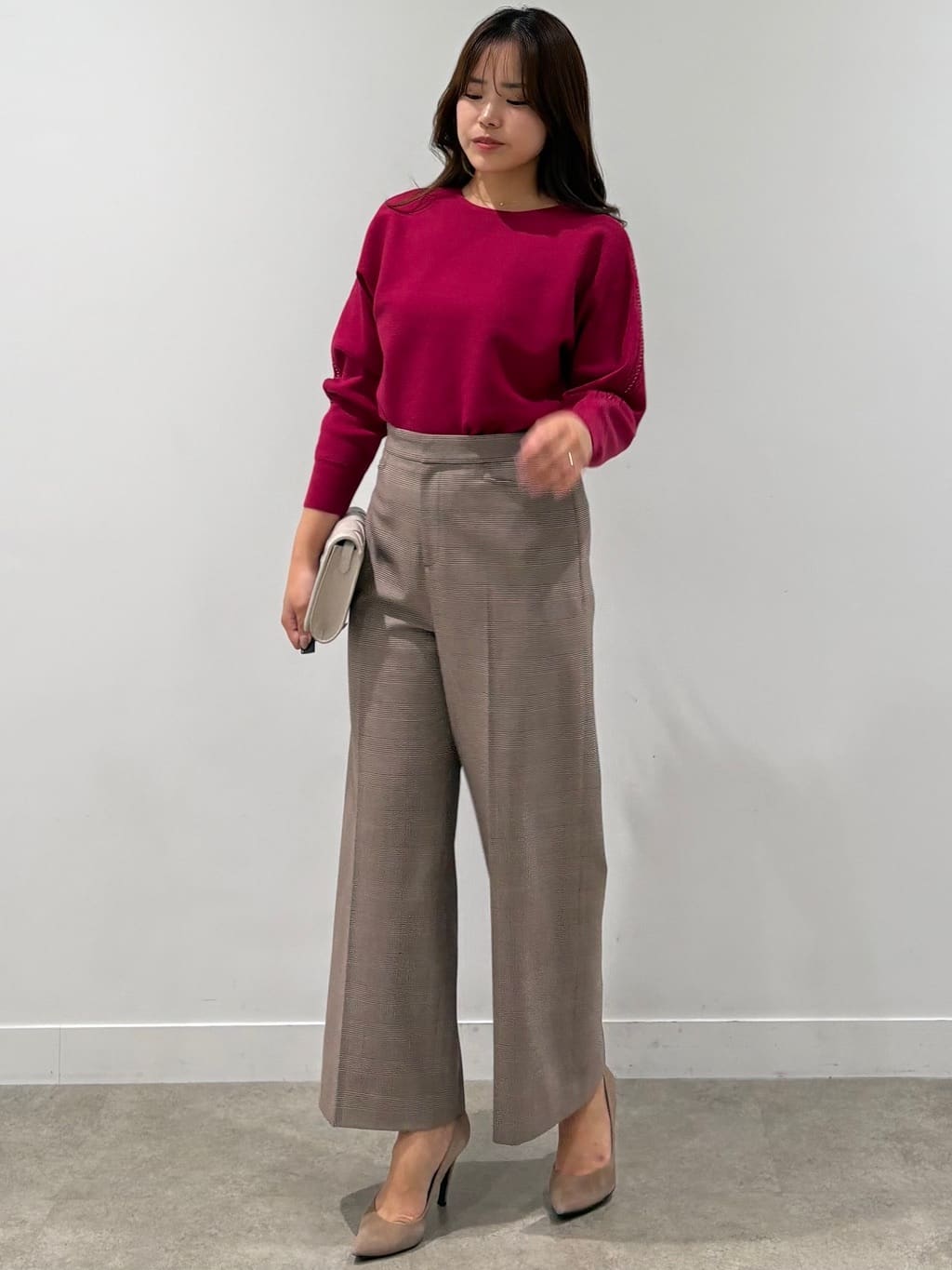 MISAKIさんの「COUP DE CHANCE｜【手洗い可】ストレートワイドパンツ」を使ったコーディネート