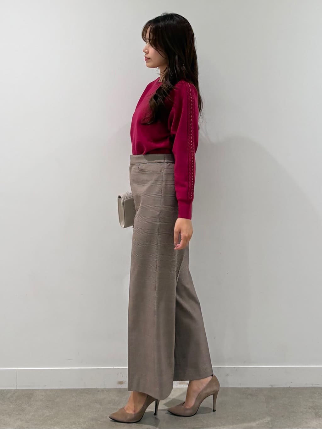 MISAKIさんの「COUP DE CHANCE｜【手洗い可】ストレートワイドパンツ」を使ったコーディネート