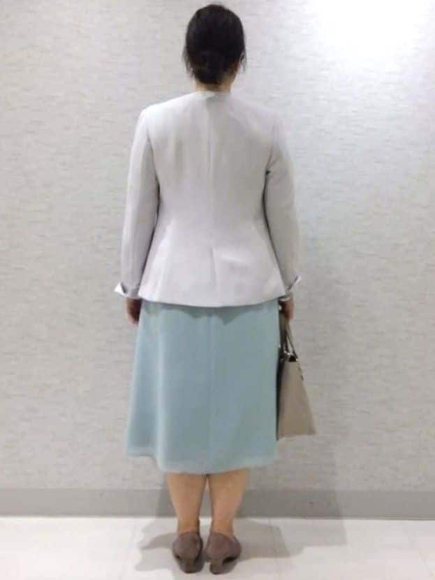 sakoさんの「Reflect｜【SS-4Lサイズ／付属リボン】スリーブデザインジョーゼットワンピース」を使ったコーディネート