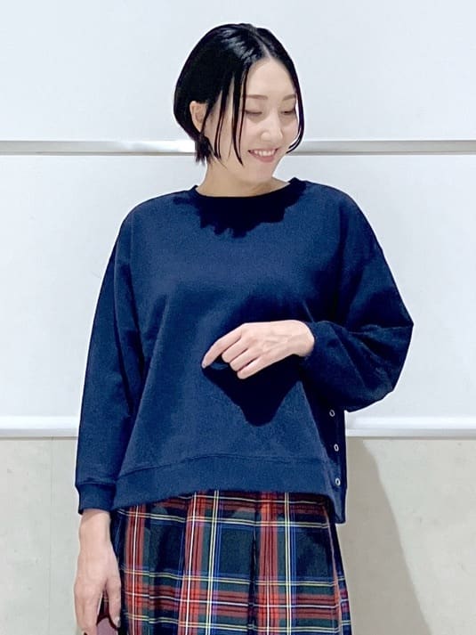 eriko さんの「Dessin｜【洗える】スタンドカラーAラインジャケット」を使ったコーディネート