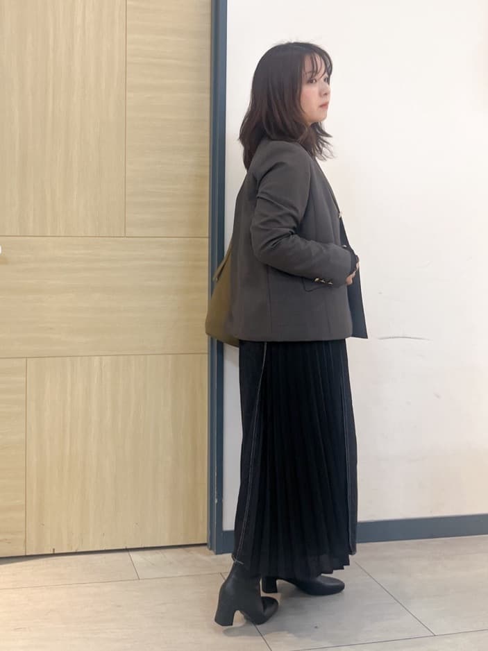 YOさんの「grove｜【カセット服】ダブルブレストテーラードジャケット」を使ったコーディネート