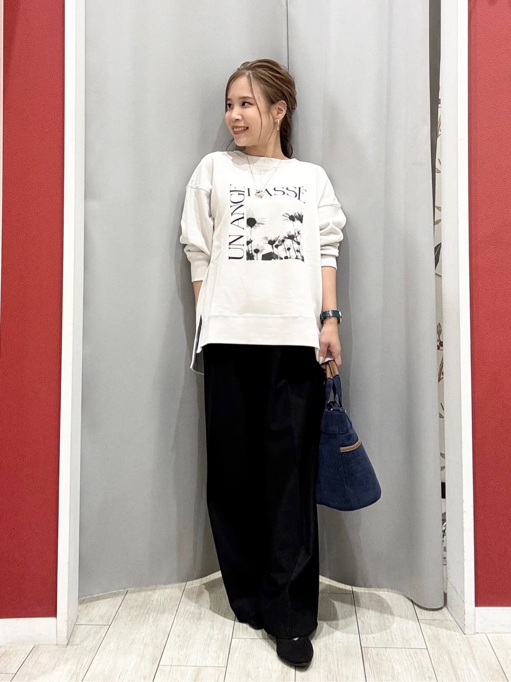 shioさんの「SHOO･LA･RUE｜【S-LL】オンとオフどちらにも使える 軽量なノーカラーブルゾン」を使ったコーディネート