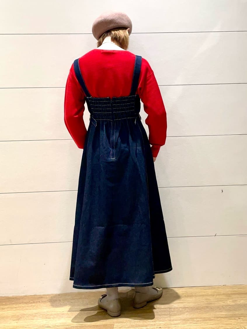 Ryoさんの「THE SHOP TK｜【S-XLサイズ/選べる7色】どこから見ても美しい ガーターニット/毛玉になりにくい/洗濯機OK」を使ったコーディネート