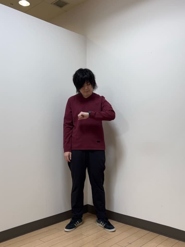 あきやまさんの「TAKEO KIKUCHI｜【3D ナイロン ストレッチ】ジップアップ フードブルゾン」を使ったコーディネート