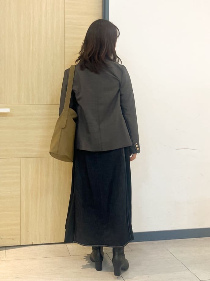 YOさんの「grove｜【カセット服】ダブルブレストテーラードジャケット」を使ったコーディネート