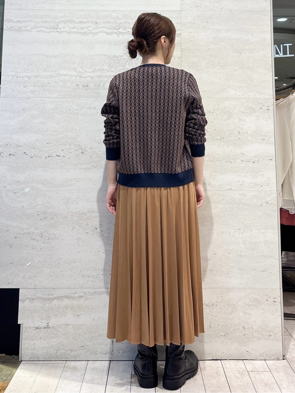 かほさんの「OPAQUE.CLIP｜ロングロゴTシャツ【洗濯機OK】」を使ったコーディネート