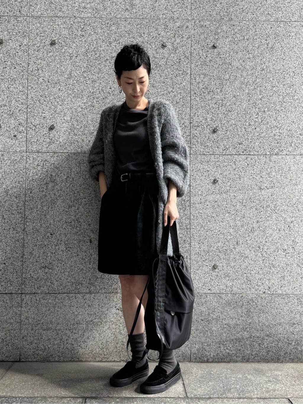 Kさんの「HIROKO HAYASHI｜LUINI SATINE（ルイーニ サティーネ）2wayナップサック」を使ったコーディネート