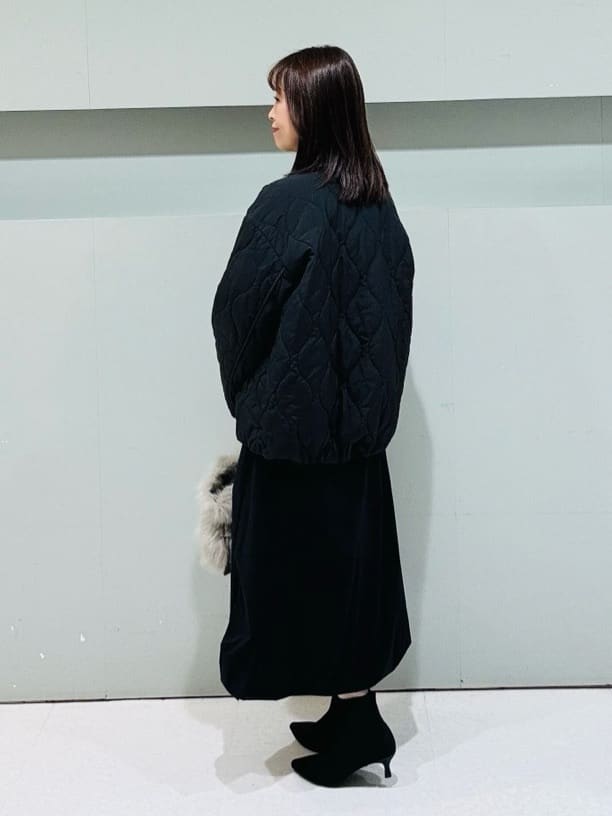makiさんの「UNTITLED｜【アンサンブル可/洗える】ウールミラノリブニット」を使ったコーディネート