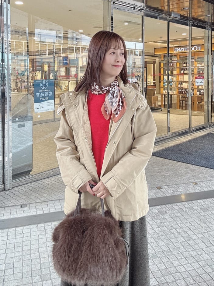 makiさんの「UNTITLED｜【アンサンブル可/洗える】ウールミラノリブニット」を使ったコーディネート