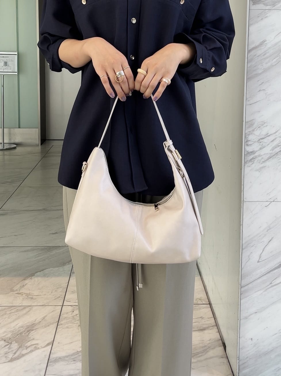 cotaniさんの「grove｜【カセット服/選べる着丈】洗濯機で洗えるオーバーシャツ」を使ったコーディネート