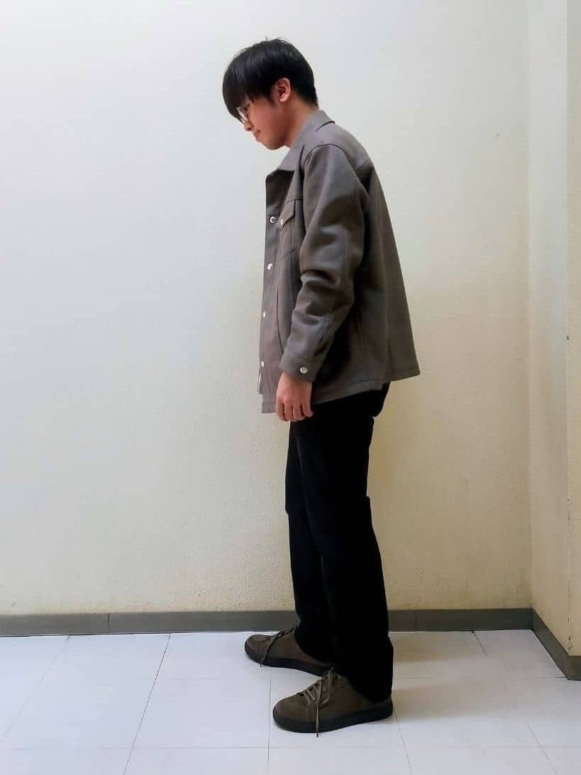 nerさんの「TAKEO KIKUCHI｜【Made in JAPAN】ビッグチェック＆スライドパズル柄 ニット」を使ったコーディネート
