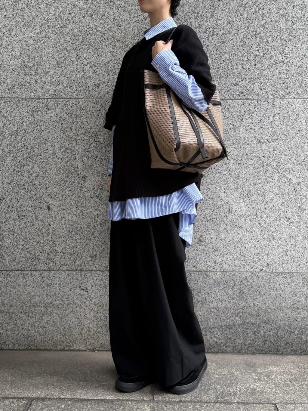 Kさんの「HIROKO HAYASHI｜PANIER（パニエ）トートバッグM」を使ったコーディネート