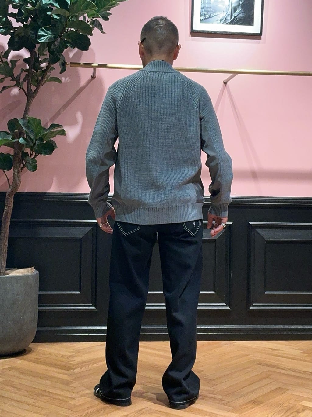 torigoeさんの「DRESSTERIOR｜ミリタリーニットジャケット」を使ったコーディネート