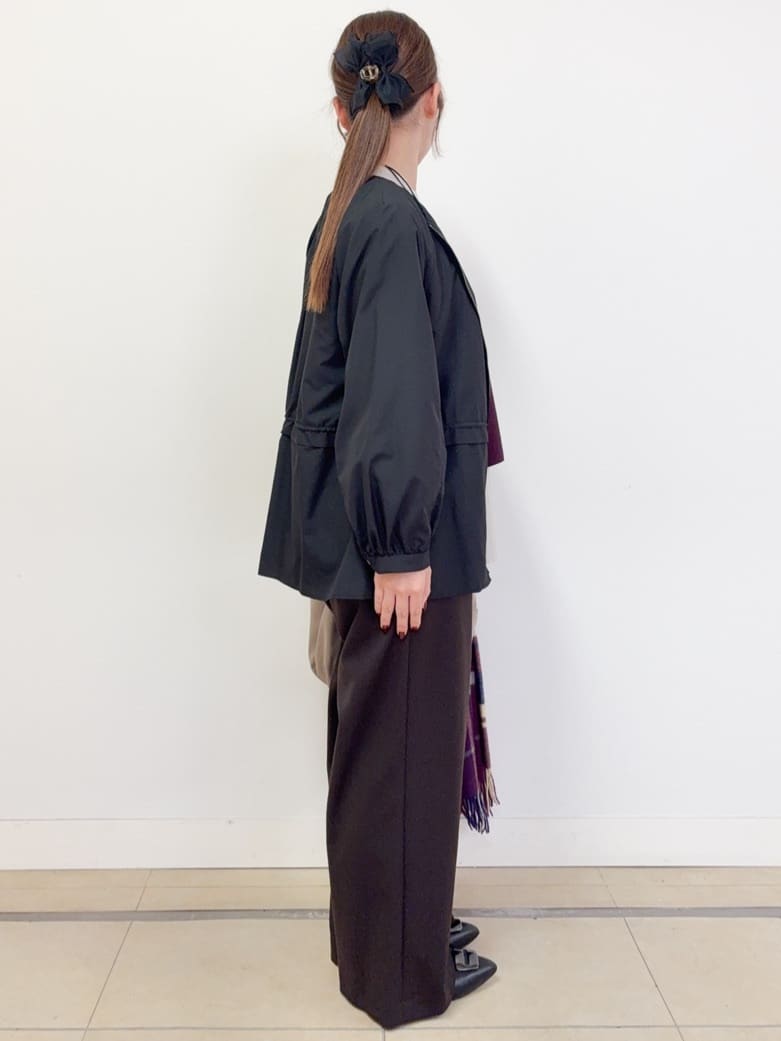 ハルさんの「Reflect｜【パンツにもスカートにも合わせやすい◎】ライティブルゾン」を使ったコーディネート