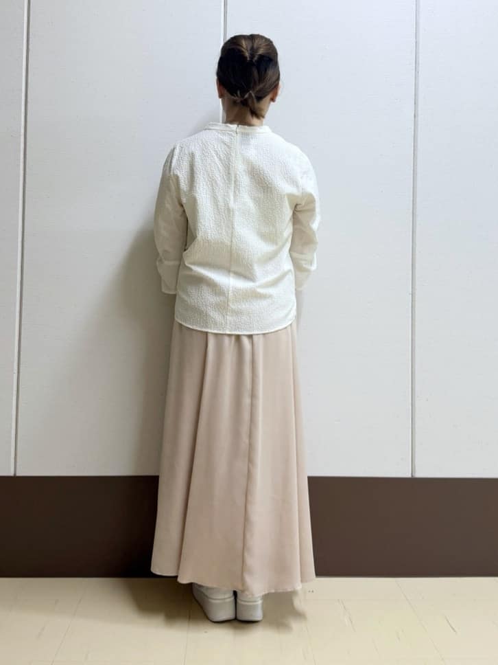 Rikoさんの「INDIVI｜【UVケア／吸汗速乾】スリーブデザインブラウス」を使ったコーディネート