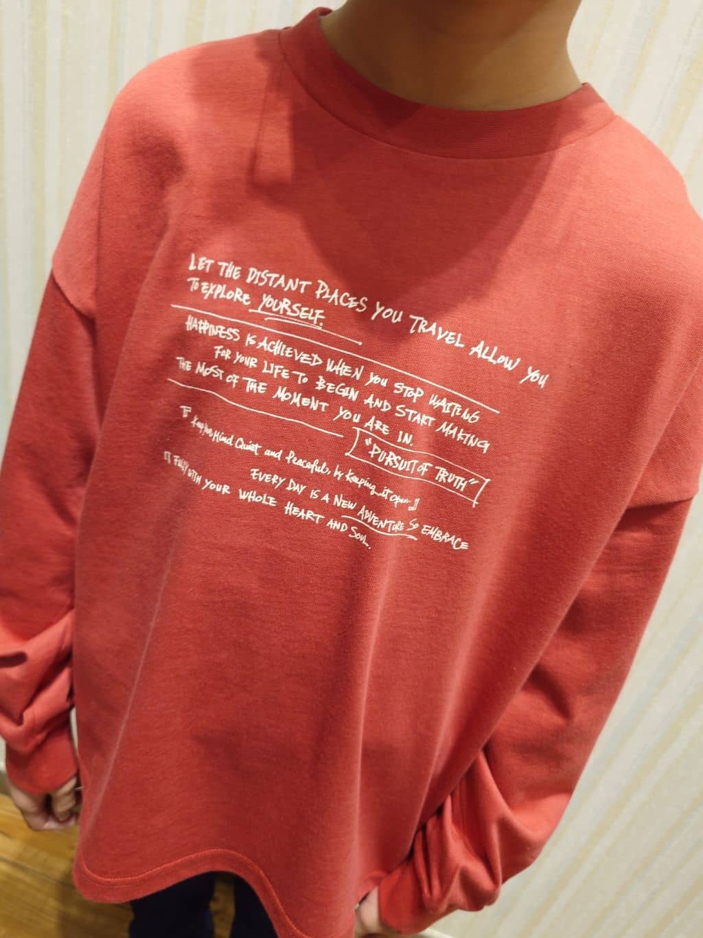 Yuiさんの「SHOO･LA･RUE｜【100-150cm/レディースリンク】プリントアソートロンT」を使ったコーディネート