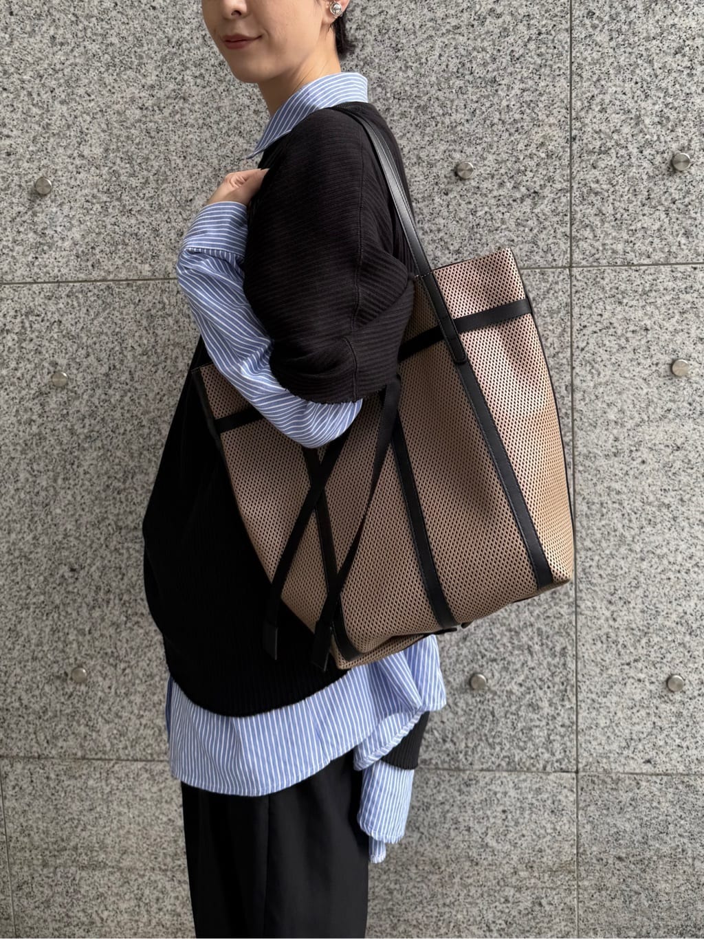Kさんの「HIROKO HAYASHI｜PANIER（パニエ）トートバッグM」を使ったコーディネート