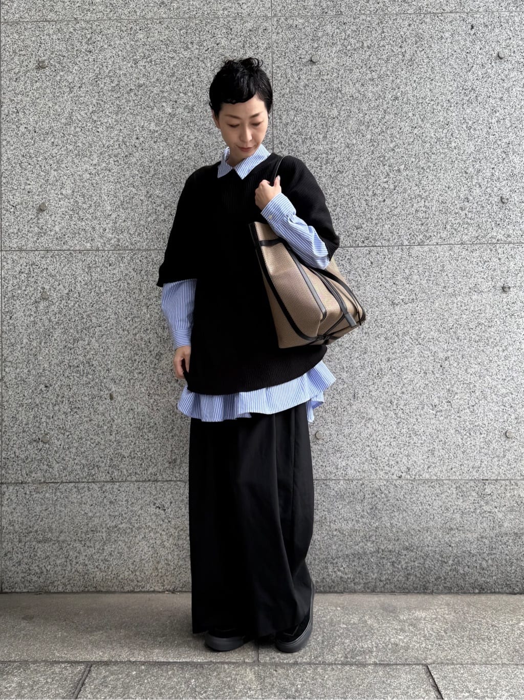Kさんの「HIROKO HAYASHI｜PANIER（パニエ）トートバッグM」を使ったコーディネート