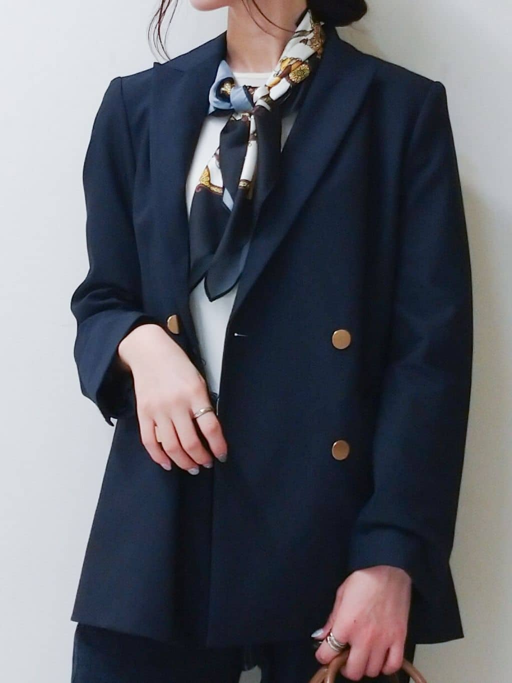 yuriさんの「OPAQUE.CLIP｜フロッキーチュールトップス【洗濯機OK】」を使ったコーディネート
