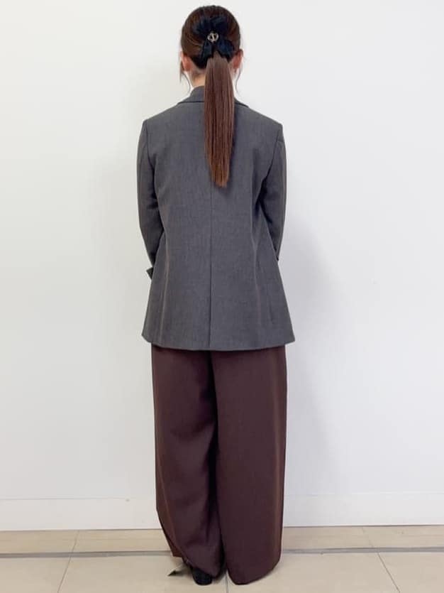 ハルさんの「Reflect｜【ライトアウター／ゆったり羽織れる／気軽な羽織りに◎】ライトブルゾン」を使ったコーディネート