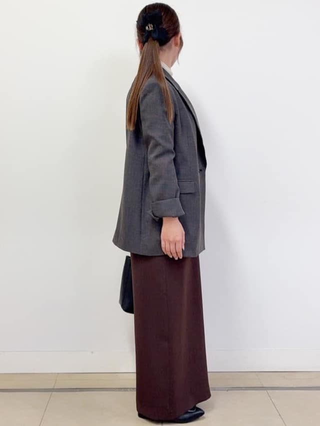 ハルさんの「Reflect｜【ライトアウター／ゆったり羽織れる／気軽な羽織りに◎】ライトブルゾン」を使ったコーディネート