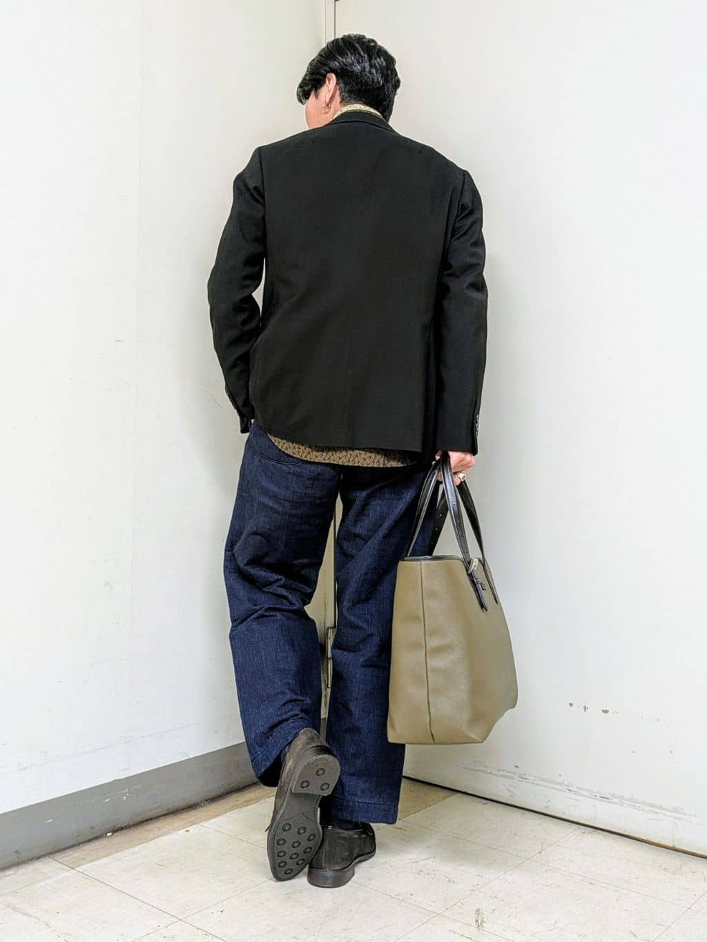 ryoさんの「TAKEO KIKUCHI｜【Made in JAPAN】播州織 ドビー千鳥シャツ」を使ったコーディネート