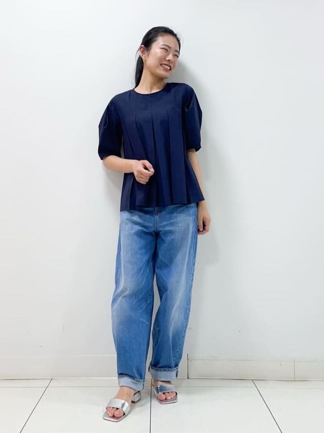 yasuokaさんの「Dessin｜【2WAY】メッシュバケツBAG」を使ったコーディネート
