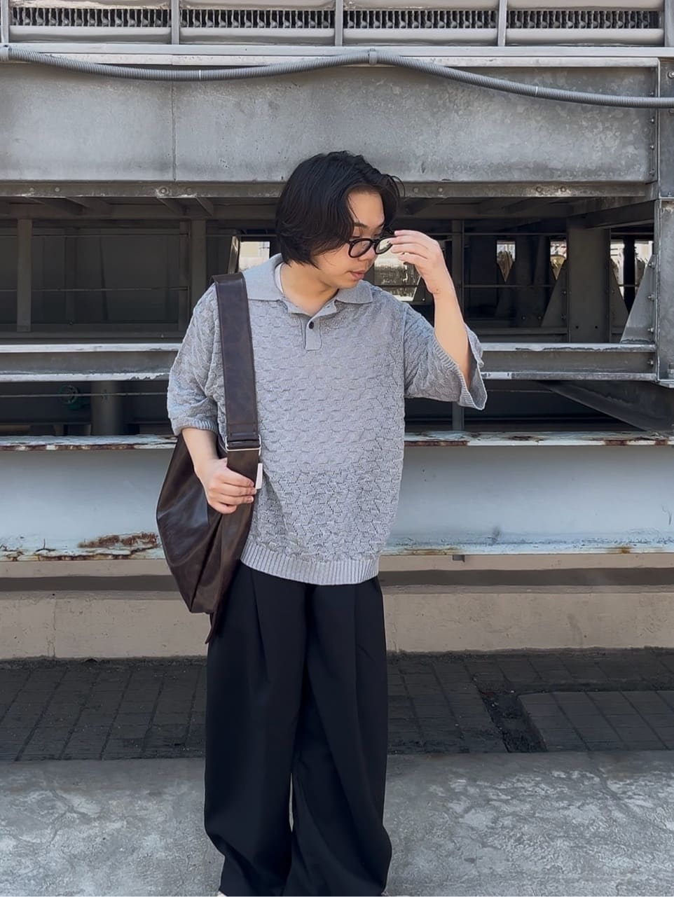 taigaさんの「tk.TAKEO KIKUCHI｜グランパバギースラックス」を使ったコーディネート