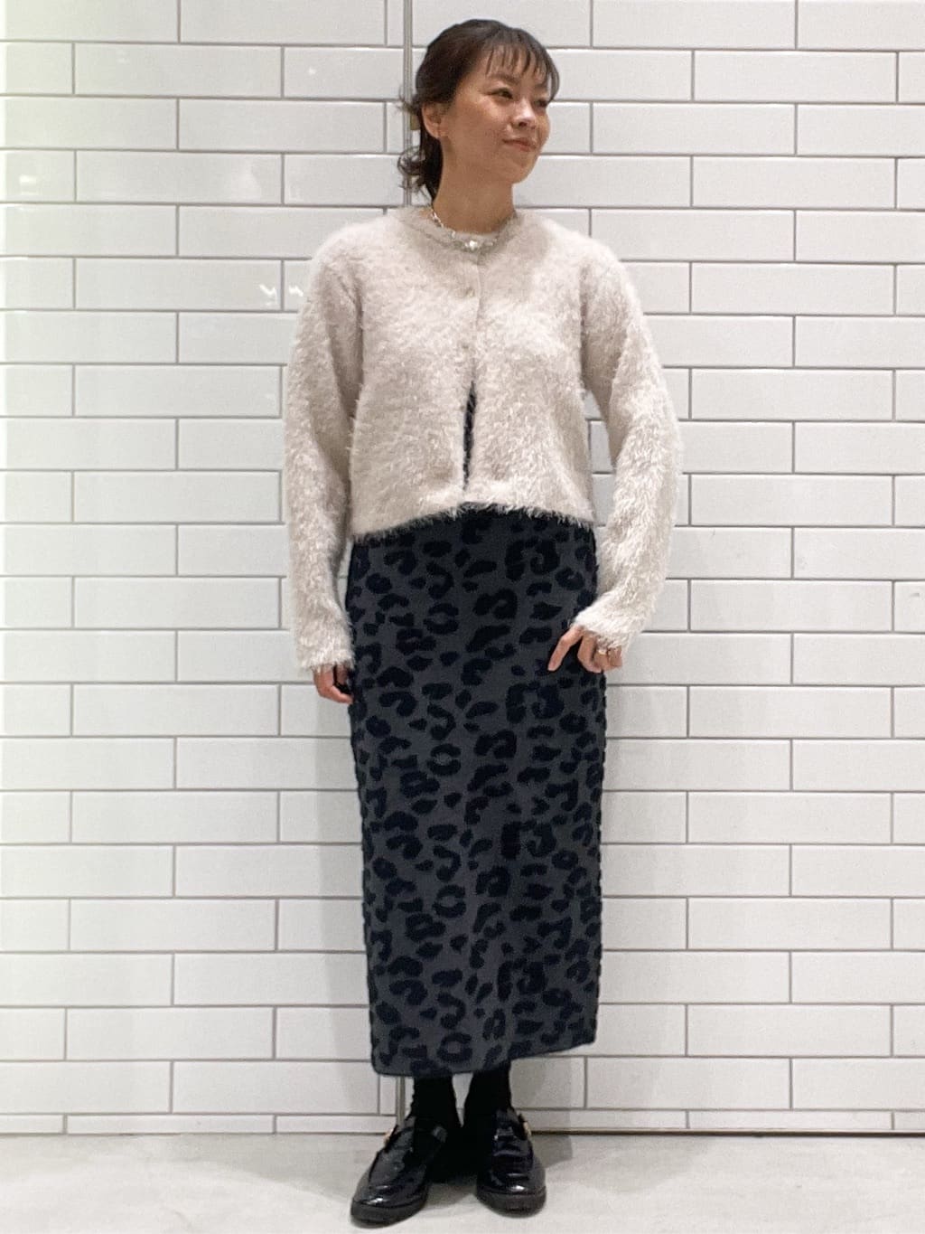 oiさんの「OPAQUE.CLIP｜チェーンマンテルネックレス」を使ったコーディネート