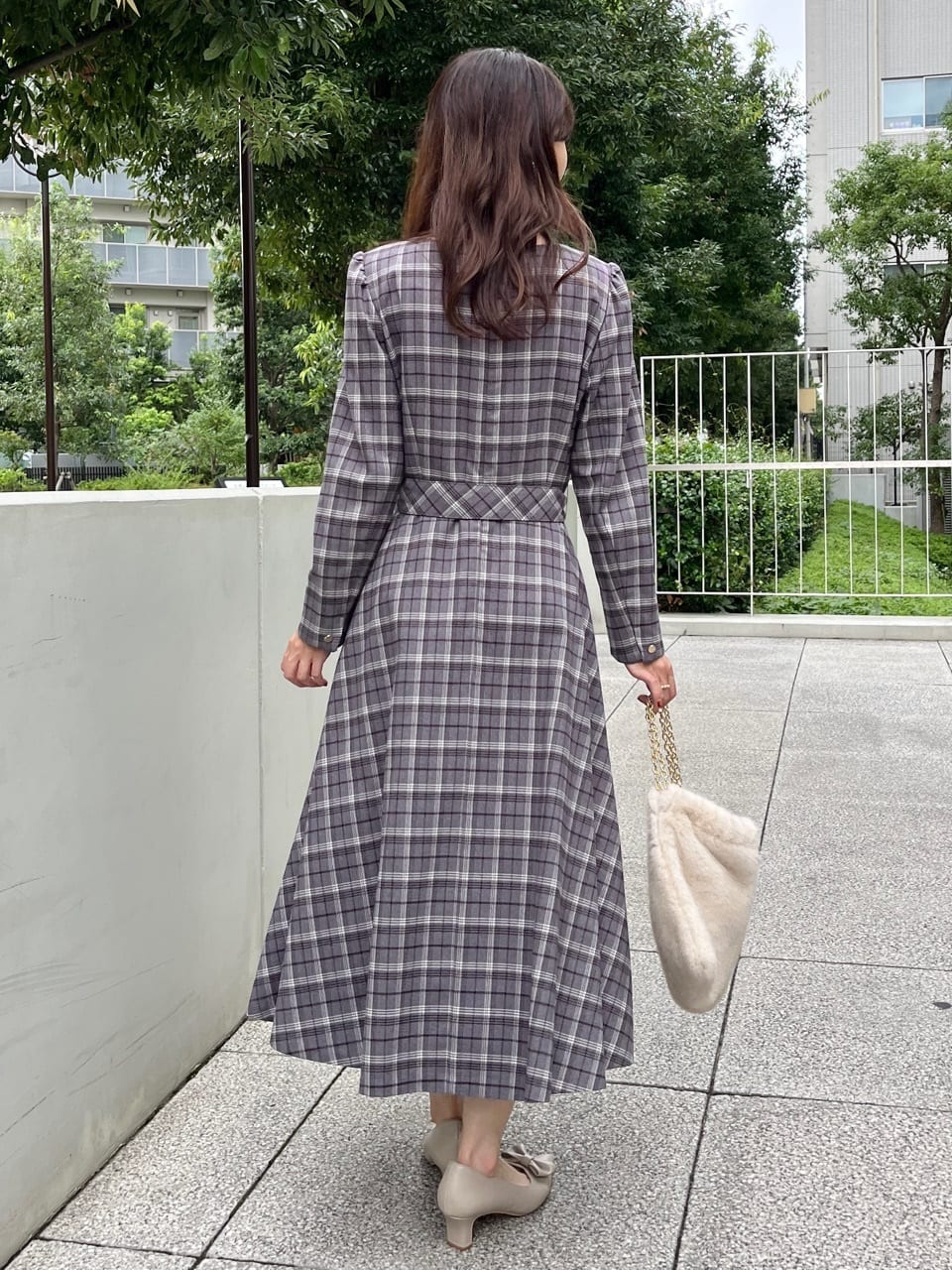 はばさんの「Couture brooch｜パール調モチーフゴールドリング」を使ったコーディネート
