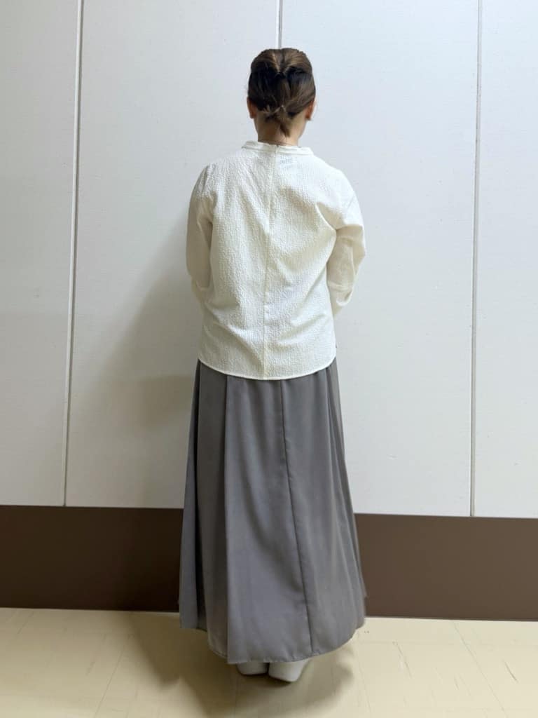 Rikoさんの「INDIVI｜【UVケア／吸汗速乾】スリーブデザインブラウス」を使ったコーディネート