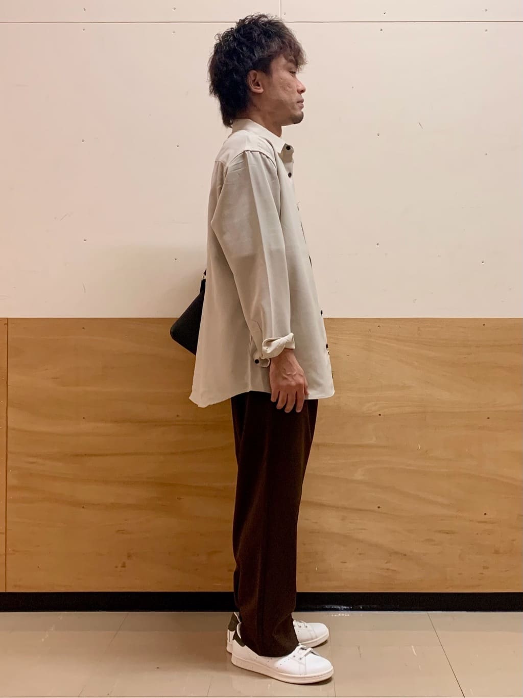 MATUさんの「THE SHOP TK｜TECLINO／テクリーノ 長袖オックスシャツ【洗濯機OK】」を使ったコーディネート