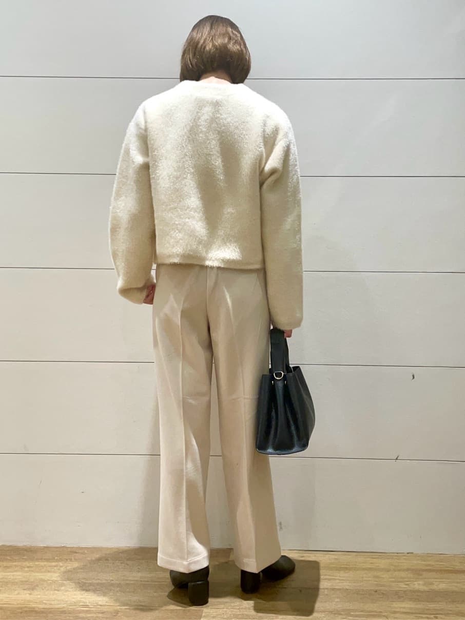 Ryoさんの「THE SHOP TK｜【着丈選べる/XS～XLサイズ】あったか裏起毛ワイドパンツ」を使ったコーディネート