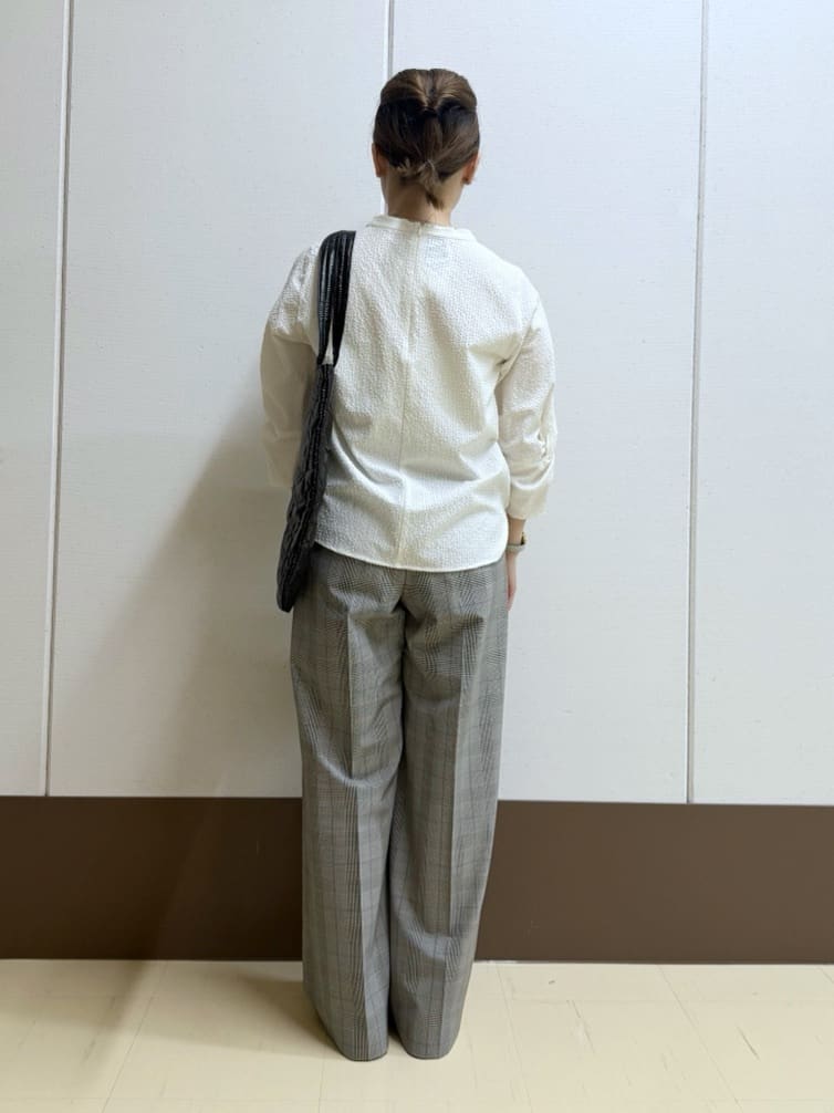 Rikoさんの「INDIVI｜【UVケア／吸汗速乾】スリーブデザインブラウス」を使ったコーディネート
