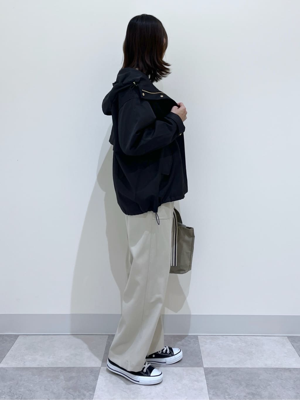 canaさんの「Dessin｜【ユニセックス/洗える】バイカラーニット」を使ったコーディネート