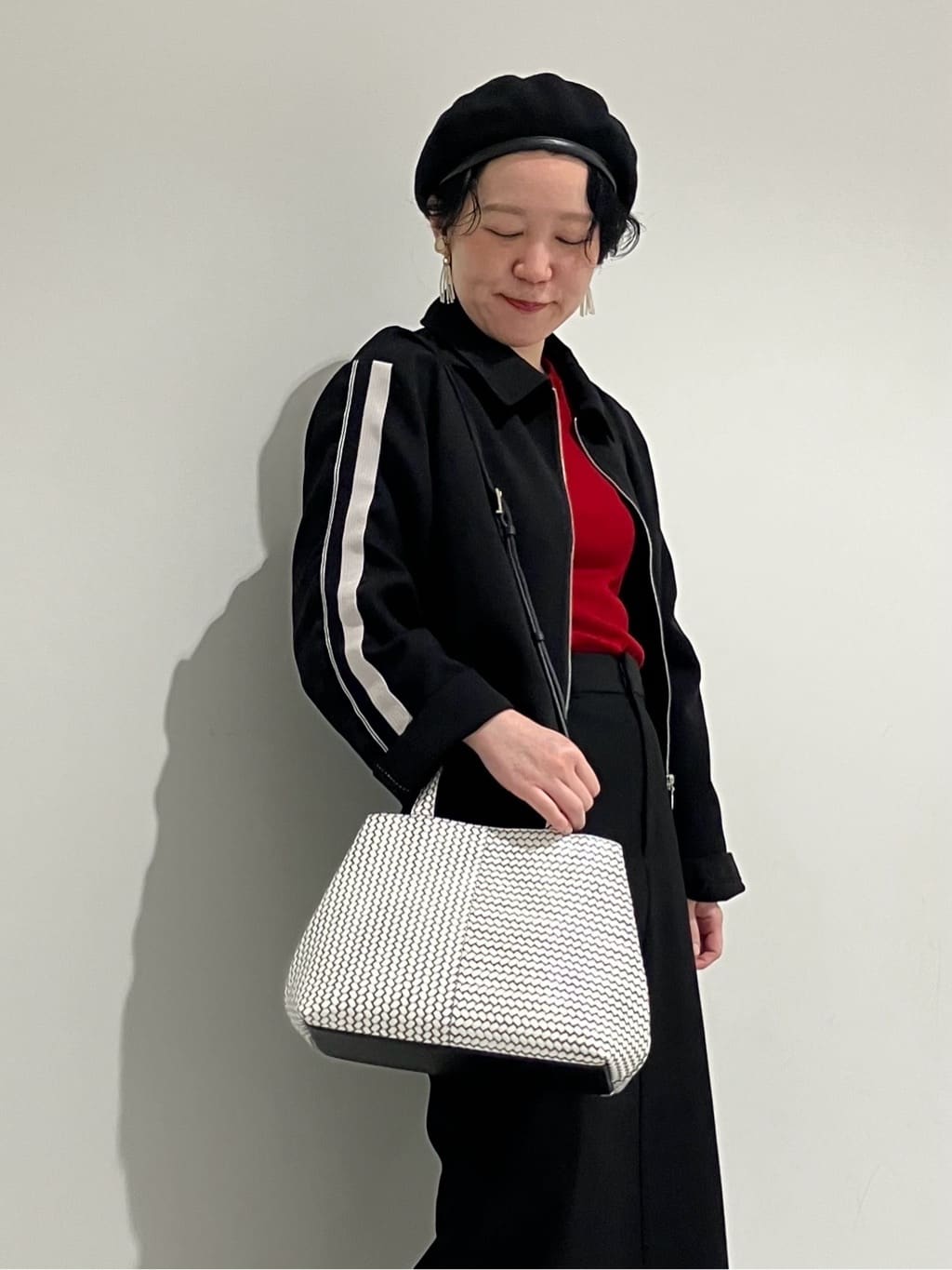 Cさんの「HIROKO HAYASHI｜OTTICA（オッティカ）2wayショルダーバッグ」を使ったコーディネート