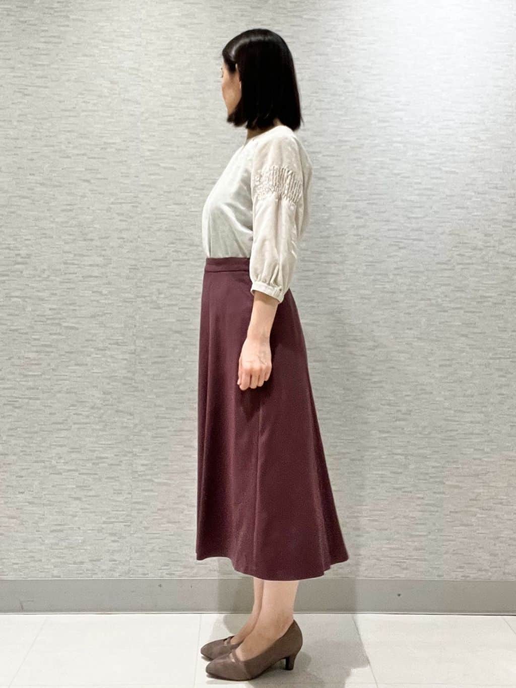 marikoさんの「Reflect｜【一枚で着映える◎】レオパード風ジャカードブラウス」を使ったコーディネート
