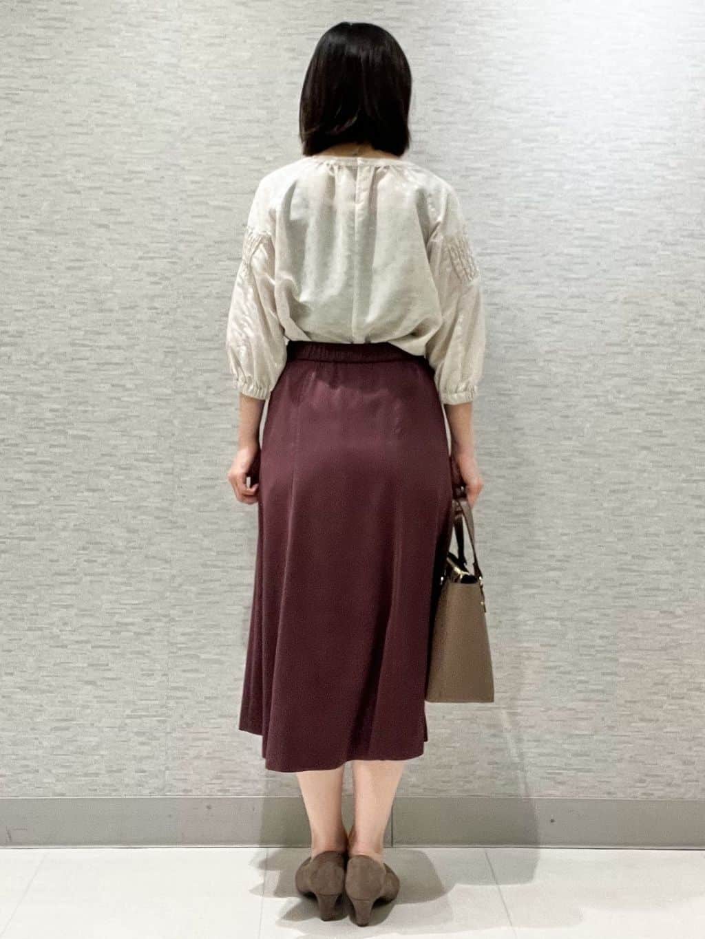 marikoさんの「Reflect｜【一枚で着映える◎】レオパード風ジャカードブラウス」を使ったコーディネート